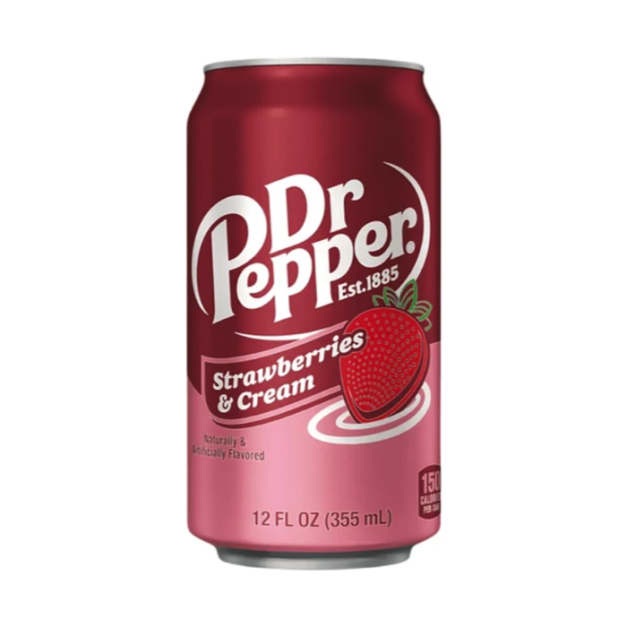 Dr Pepper Strawberries & Cream